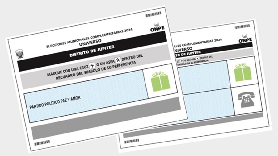 Onpe Aprueba Modelo Definitivo De C Dula De Sufragio Para Las