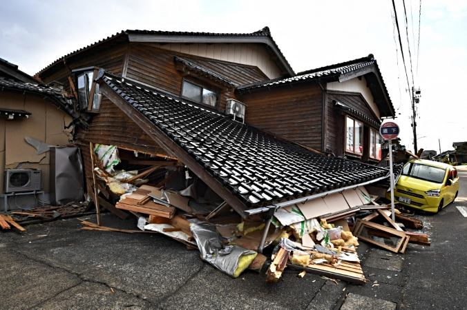 La mayoría de casas destruidas son de madera