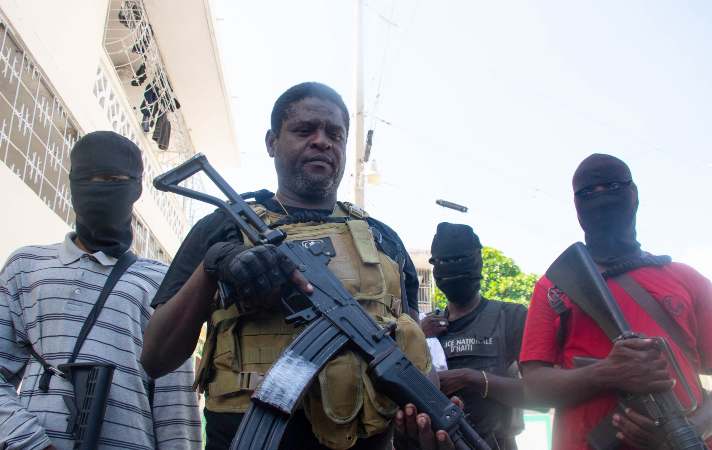 Cabecilla  de las pandillas en Haiti 