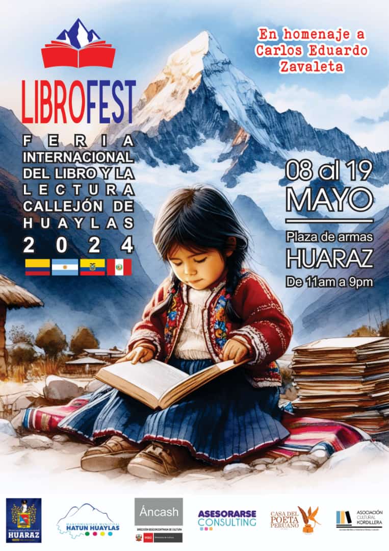 Libro Fest Huaraz literatura libros lectura niños poesía 
