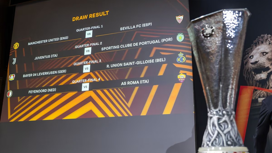 Estas son las llaves de cuartos de final de la UEFA Europa League TVPerú