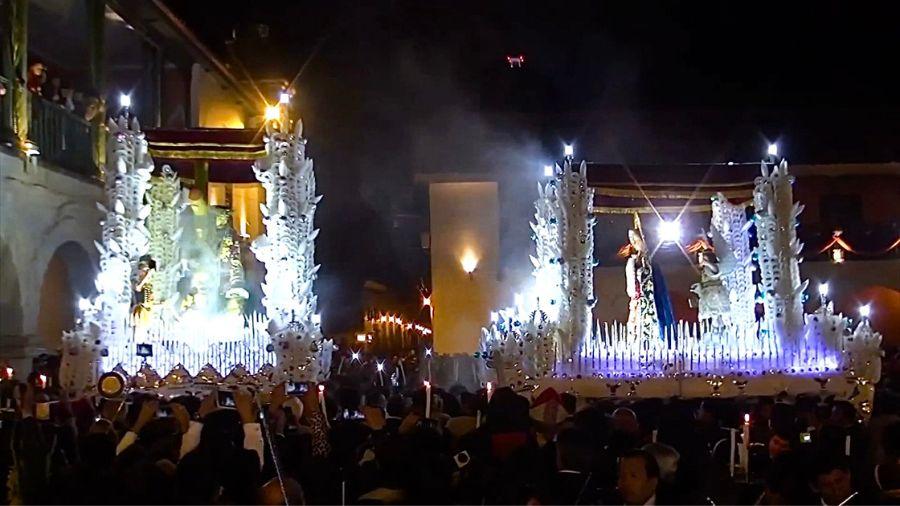 Procesión por Semana Santa