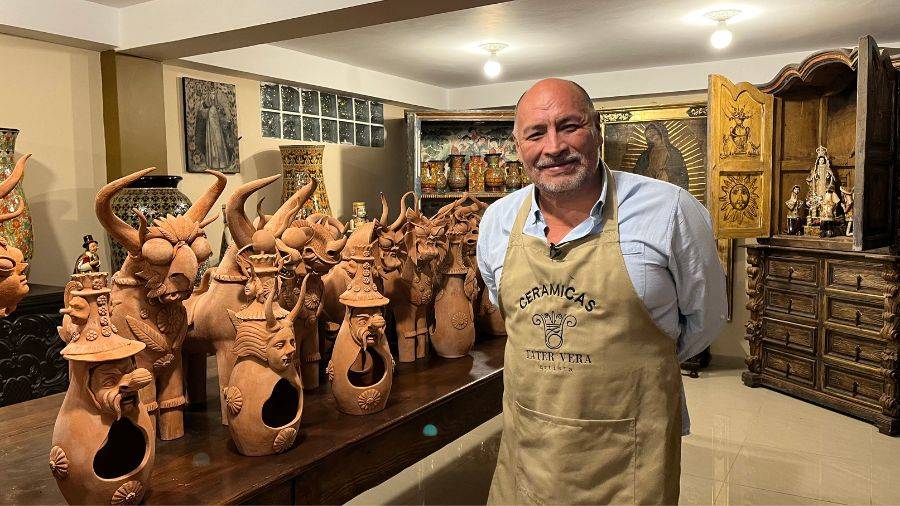 Tater Vera, maestro ceramista de Cusco