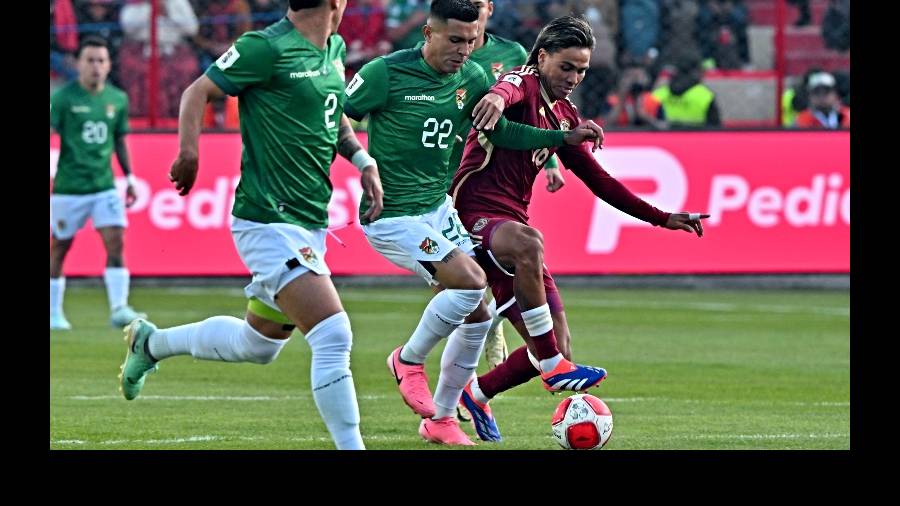 VENEZUELA VS BOLIVIA eliminatorias