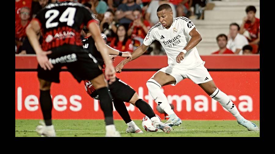 mbappe real madrid mallorca debut vinicius junior españa laliga