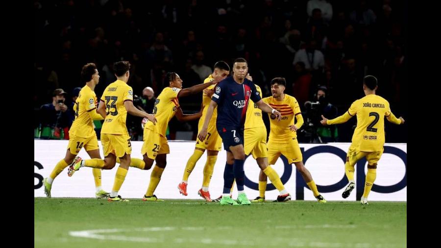 BARCELONA VENCIÓ 3-2 A PSG POR CHAMPIONS LEAGUE