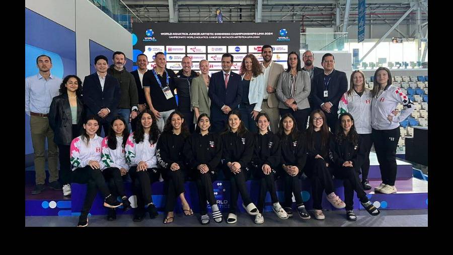 TVPerú transmitirá Campeonato Mundial Júnior de Natación Artística 2024