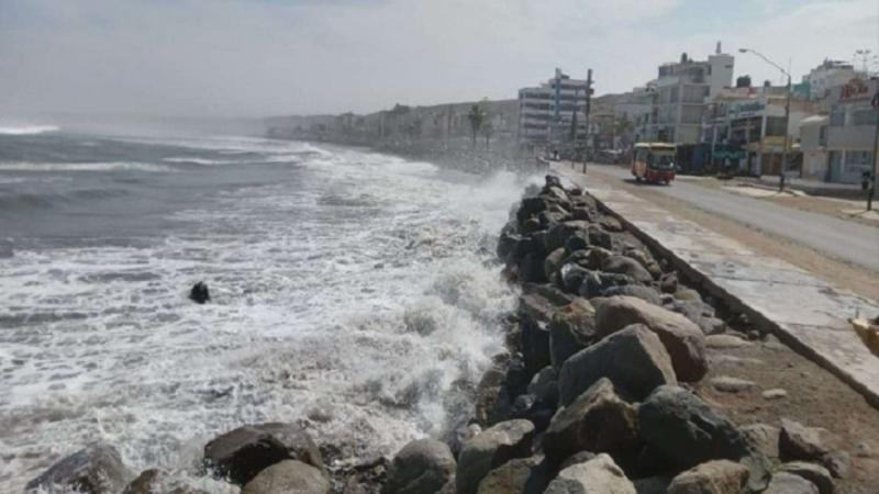 Indeci alerta de oleajes anómalos de moderada intensidad