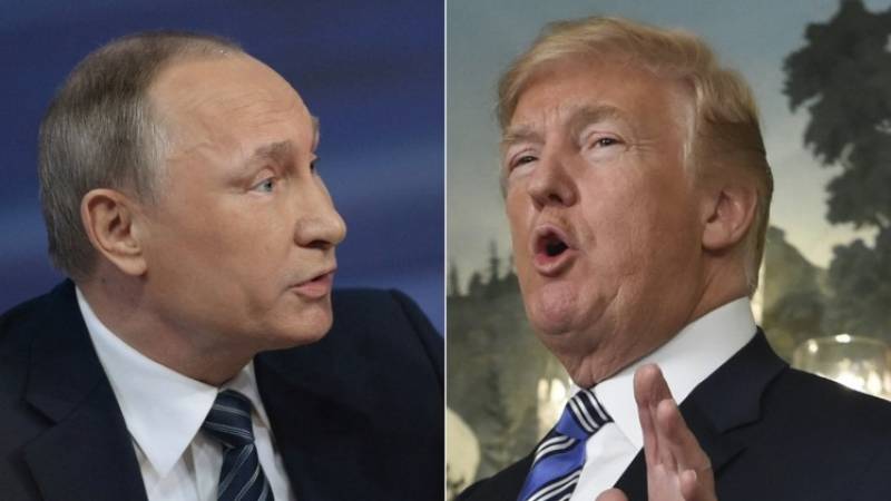 Vladimir Putin y Donald Trump