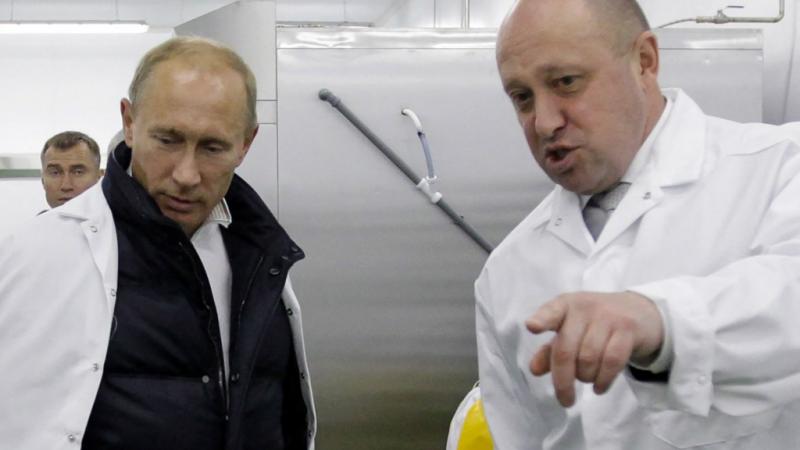 Vladimir Putin -  Yevgueni Prigozhin