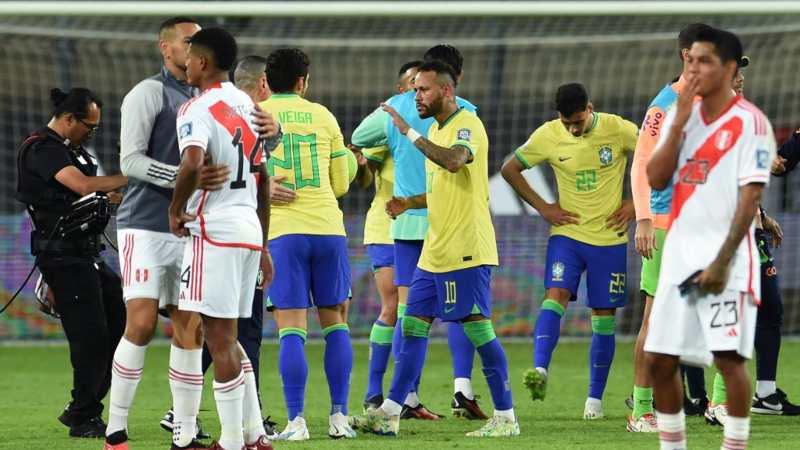 PERÚ PERDIÓ 1-0 ANTE BRASIL