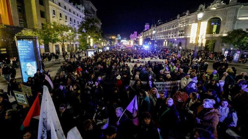 Marchas en todo el mundo contra la violencia contra las mujeres 