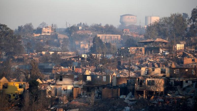  Incendios forestales en Chile 