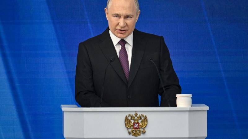 Vladimir Putin presidente de Rusia