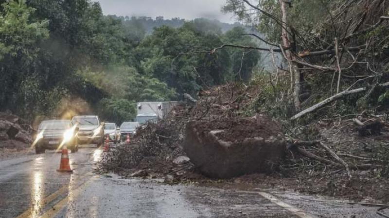 Lluvias al sru de Brasil 