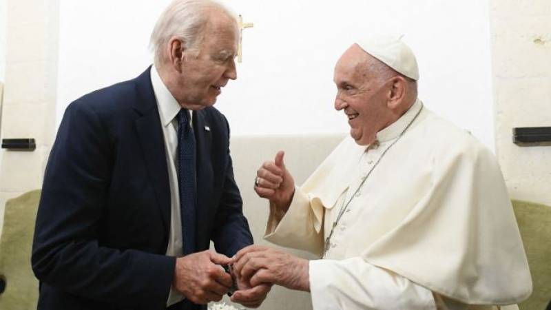 Papa Francisco en la cumbre del G7