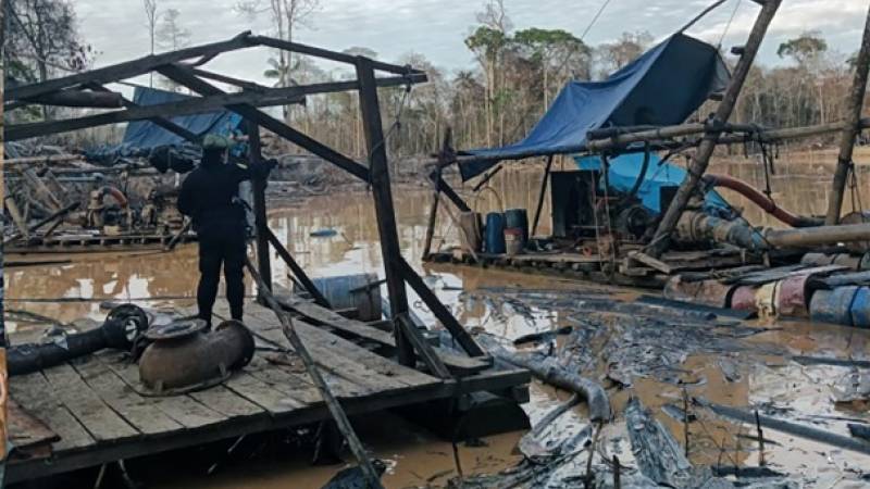 PCM resalta operativos exitosos contra la minería ilegal en Madre de Dios