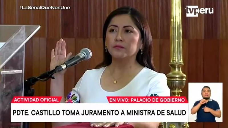 Kelly Portalatino Ávalos Juró Como Ministra De Salud | TVPerú