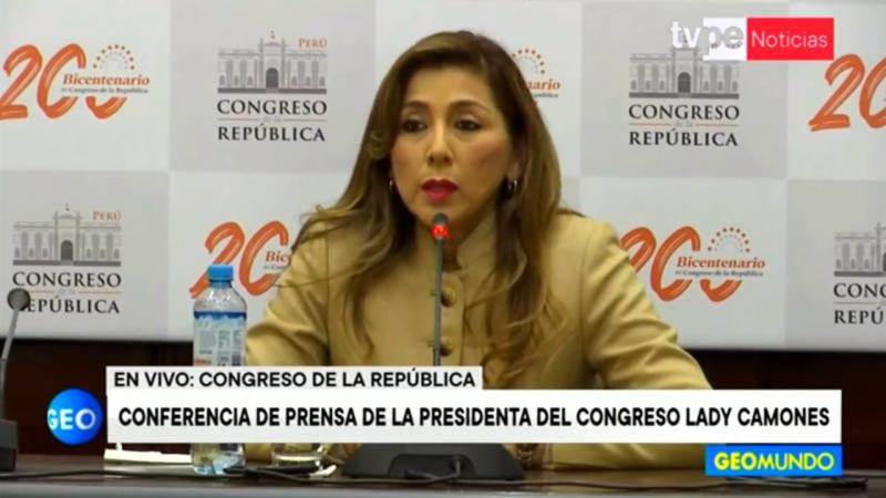 Lady Camones No Hay Nada Ilegal En Audio Difundido Con César Acuña Tvperú 2347