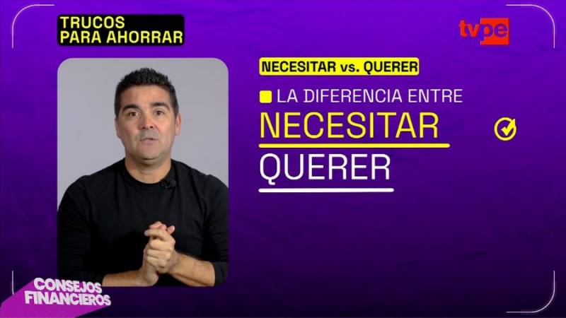 Consejos financieros: Necesidad vs. deseo