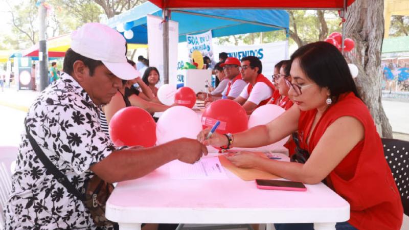 Piura: Caravana de la Justicia lleva servicios a la población