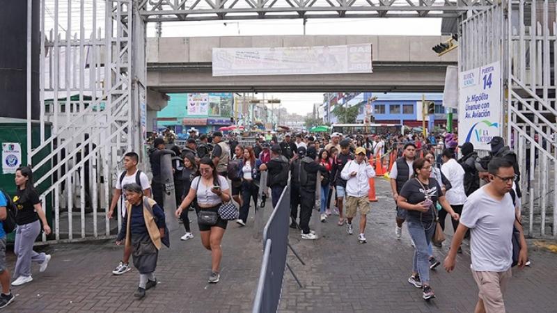 Gamarra ya cuenta con los corredores peatonales seguros