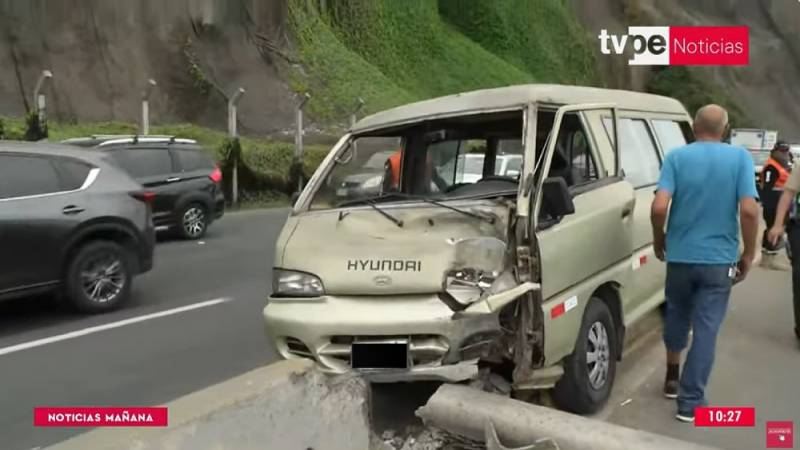 accidente en Miraflores