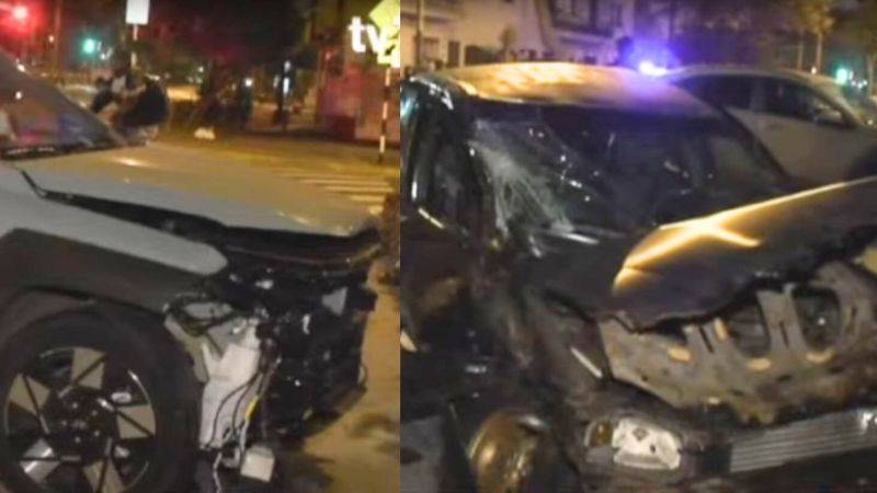 Accidente Jesús María Tres Heridos