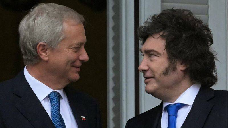 José Kast y Javier Milei