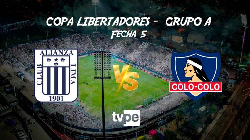 Alianza Lima vs Colo Colo por la fecha 5 de la Copa Libertadores 2024