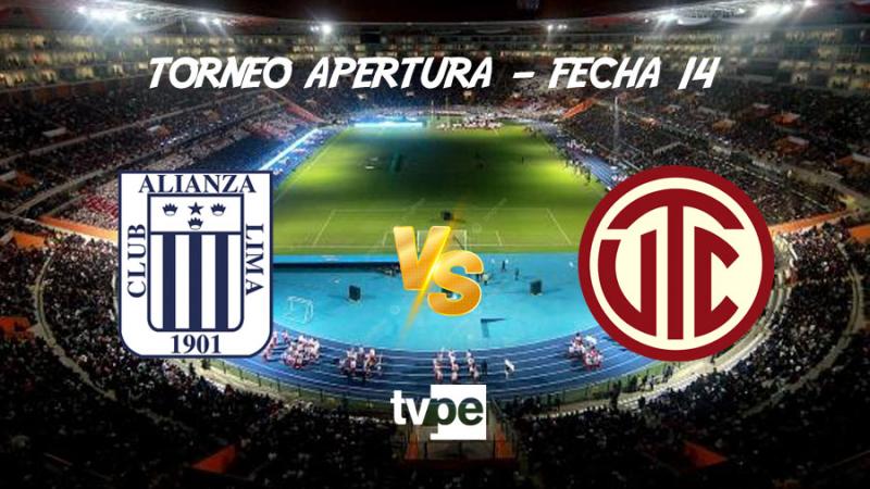 Alianza Lima se enfrenta a UTC por la fecha 14 del Apertura