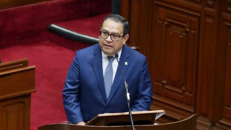 Alberto Otárola Pleno del Congreso presupuesto 2024