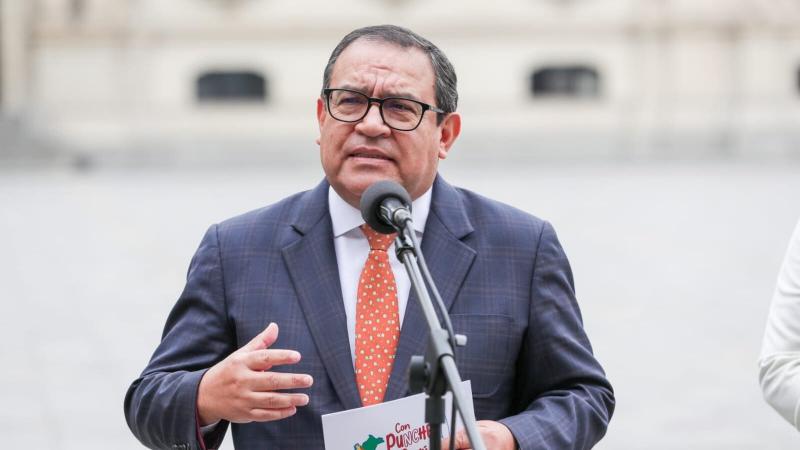 Alberto Otárola Presidente del Consejo de Ministros Premier Jefe del Gabinete estado de emergencia Policía Nacional Reactivación económica