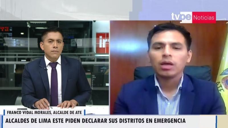 Alcalde Ate pide estado de emergencia para el distrito