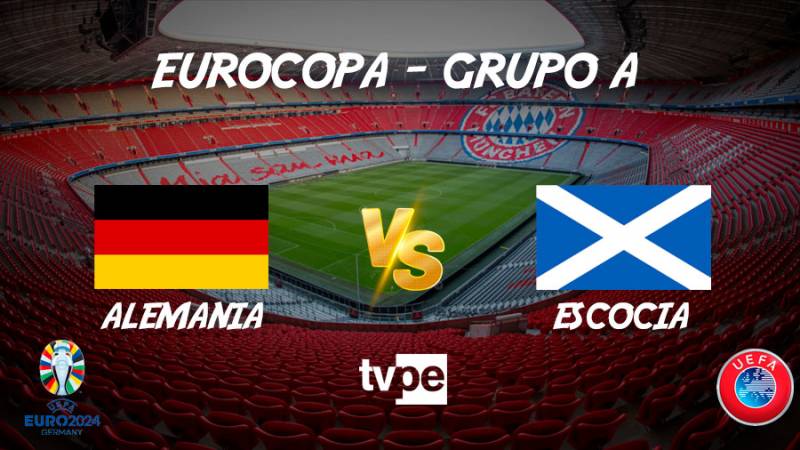 Eurocopa: Alemania vs. Escocia