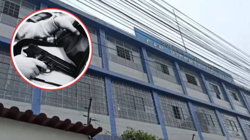 Alumno de colegio San Vicente de Paul lleva arma de fuego a clases en Surquillo