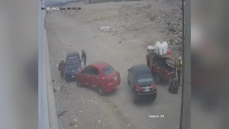Áncash robo delincuentes cámaras de vigilancia Nuevo Chimbote Costagas
