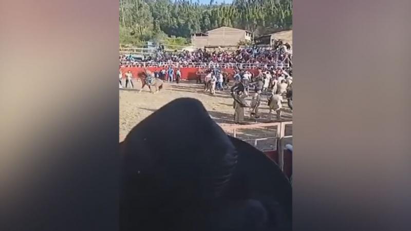Áncash tribuna estrados corrida de toros accidente heridos 28 de julio Fiestas Patrias