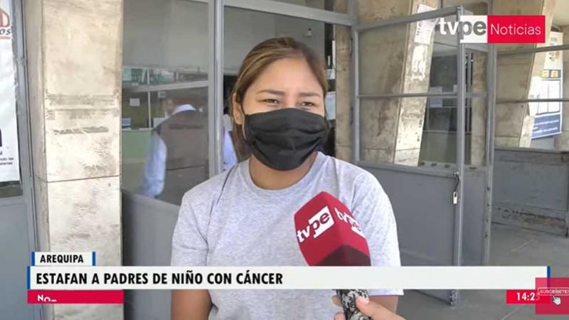 Arequipa falso médico estafa padres niño cáncer