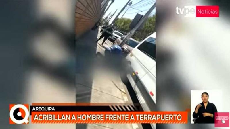 Arequipa asesinato terminal terrestre 