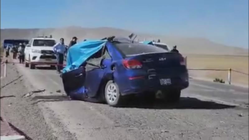 arequipa accidente de tránsito choque