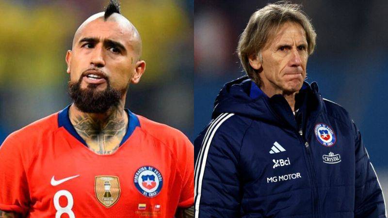 Arturo Vidal critica a Ricardo Gareca tras caída de Chile