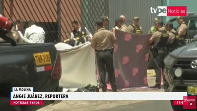 La Molina  mujer  acribillada asesinato