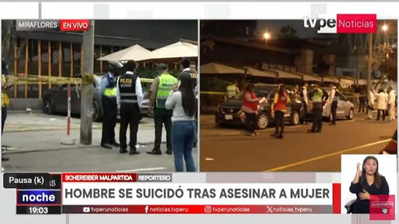 Miraflores asesinato restaurante 