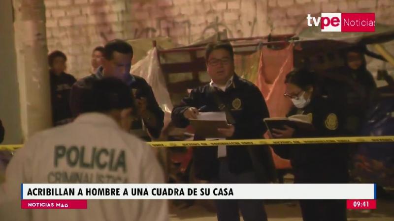 San Martín De Porres: Hombre Fue Asesinado A Balazos A Una Cuadra De Su ...