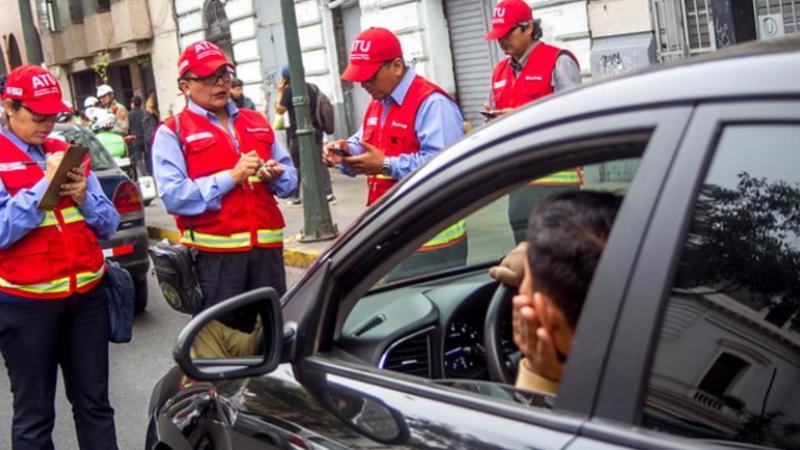 ATU intervino a choferes de 1 141 vehículos sin brevetes ni SOAT