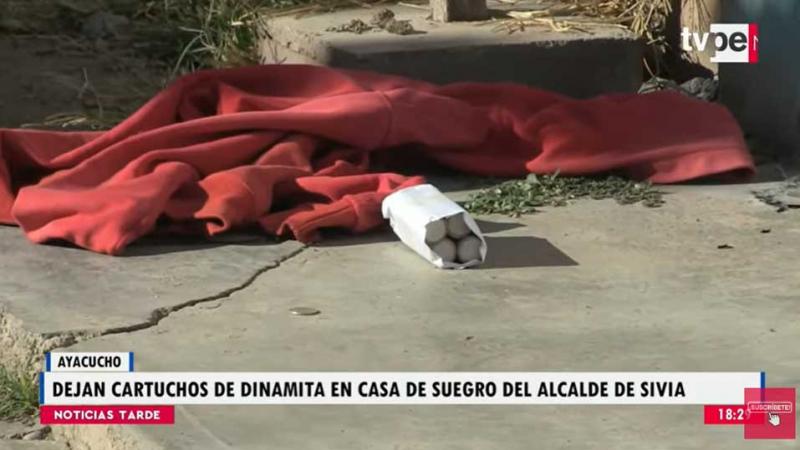 Ayacucho  amenazas de muerte   alcalde de Sivia