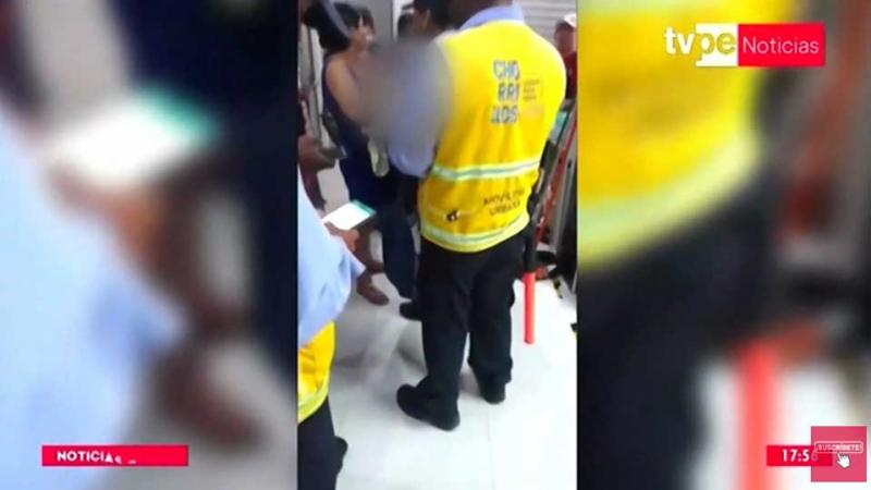 Chorrillos: bebé abandonada  centro comercial