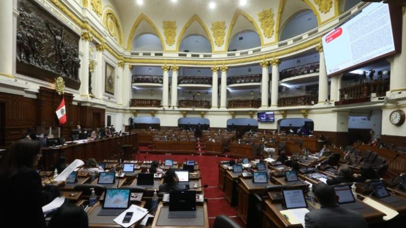 bicameralidad reelección senadores diputados Pleno del Congreso