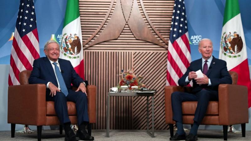 "Nuestra relación es excelente. Avanzamos en resolver el tema migratorio y estamos dispuestos a colaborar en el combate a las drogas", señaló el mandatario mexicano López Obrador.